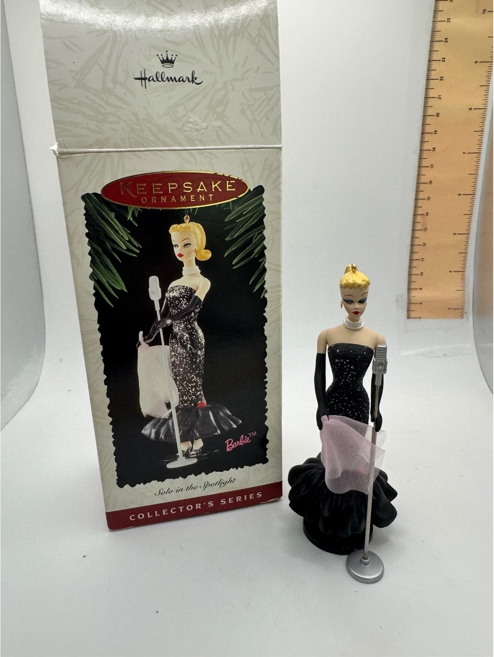 Hallmark Keepsake Ornament Barbie Solo in the Spotlight 1995 Edition